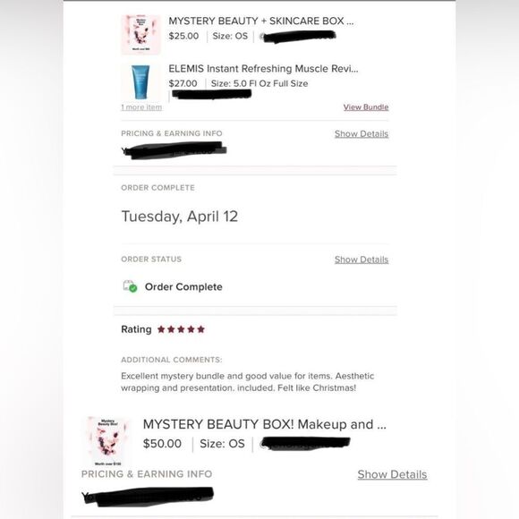 MYSTERY BEAUTY + SKINCARE BOX Worth over $300. All Brand New Items. - Picture 4 of 7